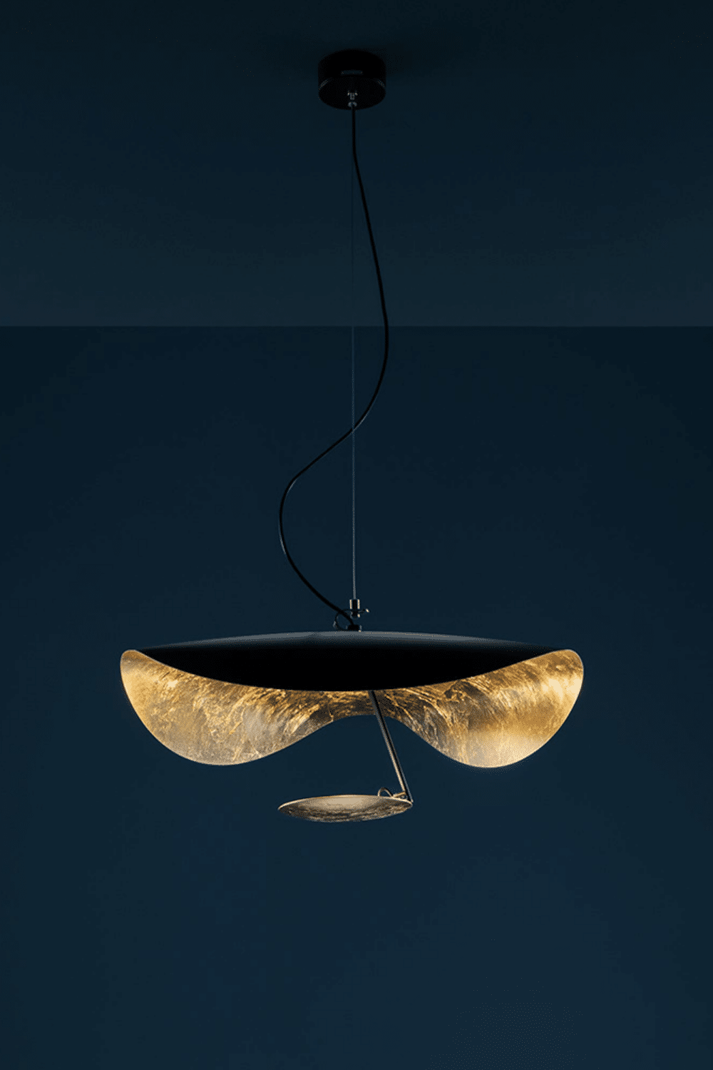 Hängeleuchte Lederam Manta S1 von catellani & Smith